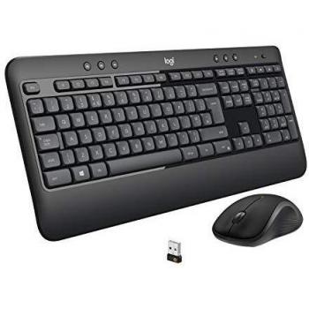 Logitech MK540 Advanced Combo Tastiera e Mouse Wireless per Windows, Layout Spagnolo QWERTY