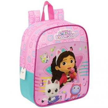 Mochila Guardería Adaptable Carro La Casa De Gaby 22X27X10 cm