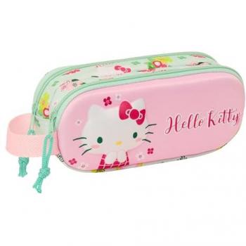 SAFTA | PORTATODO DOBLE 3D HELLO KITTY