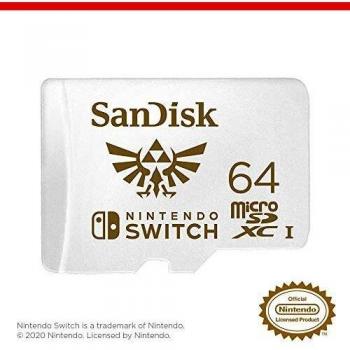 SANDISK MICRO SDXC PER NINTENDO SWITCH 64GB