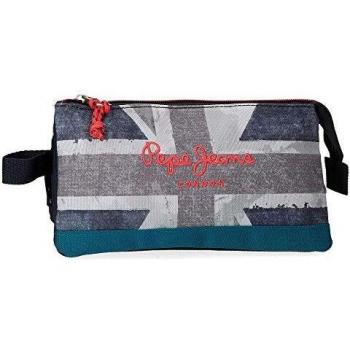 Estuche Triple Pepe Jeans Ian Azul
