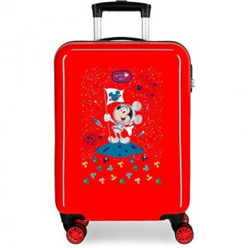 Maleta de cabina rígida Disney Mickey on the Moon 55cm