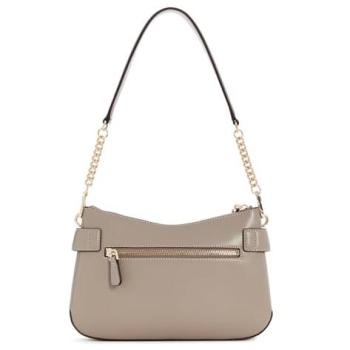Bolso de moda Guess LORELEI Top Zip blanco, elegante y funcional