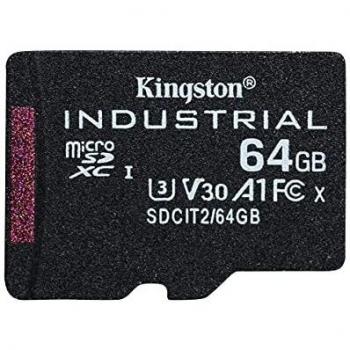Kingston scheda SD microSDHC 64GB Classe V30/UHS-I U3/Class10