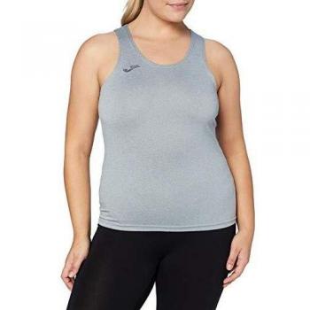 Joma Diana Camiseta, Mujer, Gris (Gris Melange Claro 250), 2XS
