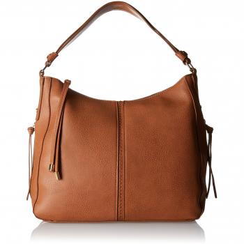 Pcjustine Bag, Shoppers y bolsos de hombro Mujer, Braun (Cognac), 13x32x35 cm (B x H T)