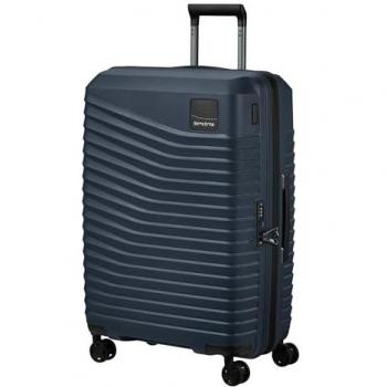 Maleta Samsonite Attrix Spinner Expandible 79L azul marino