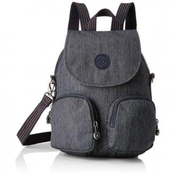 Kipling Firefly Up Mochila para Mujer Azul Active Denim 22x31x14 cm