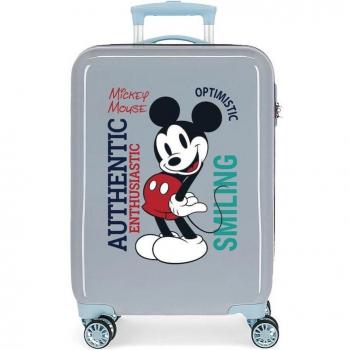 Joumma Bags. Maleta de cabina Mickey Original Authentique azul -38x55