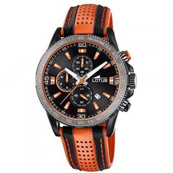Reloj Lotus Negro y Naranja Hombre 18592/1