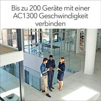 Netgear WAC510-10000S ProSAFE Wireless Access Point e Range Extender AC1200 Wave 2, 1 Pezzo, Bianco