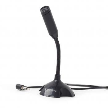 Gembird MIC-D-02 Microfono Cablato Nero