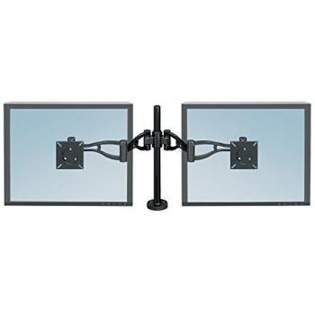 Fellowes 8041701 Piedini mobili per Monitor e LFD, Nero, 22 x 4.4 x 38.8