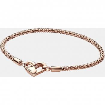 Pulsera “Moments” con tachuelas rosadas
