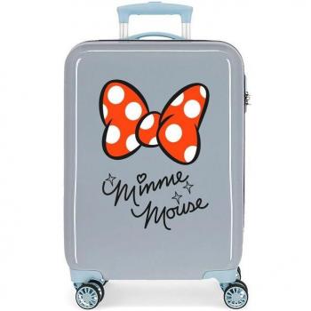 Joumma Bags. Maleta de Cabina Minnie Good Vibes Only rígida azul -38x