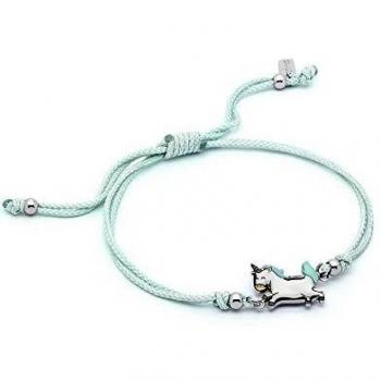 Mr. Wonderful Pulsera Unicornio Acero Inoxidable