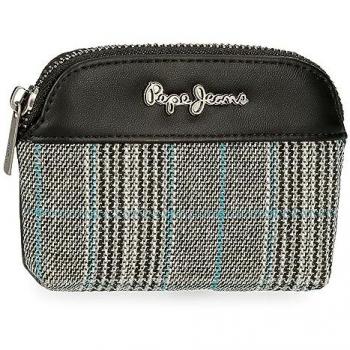 Monedero redondo Kendra negro Pepe Jeans