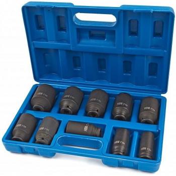 HBM 1/2 Krachtdoppenset Grandes Tailles 10 Pièces