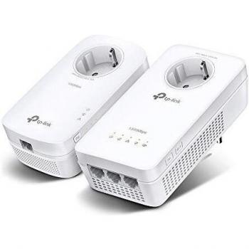 TL-WPA8631P KIT Powerline WiFi, AV1300 Mbps su Powerline, AC1200 Mbps su WiFi Dual Band, 3 Porte Gigabit, Plug and Play, HomePlug AV2