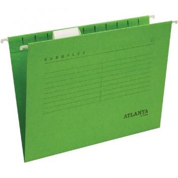 Pack de 25 carpetas colgantes Tarifold DIN A4 recicladas en color verde