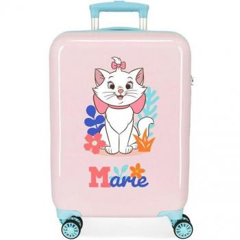 Joumma Bags. Maleta de cabina Aristocats Marie rosa -38x55x20cm
