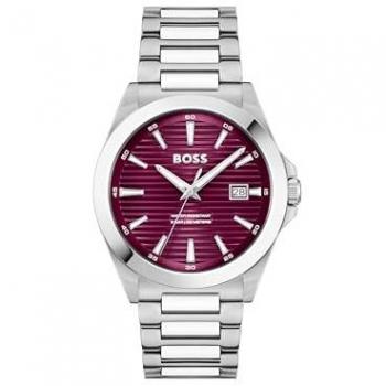 Reloj Boss Hombre 45mm – Movimiento Cuarzo y Correa de Acero Inoxidable