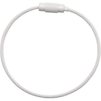 Llavero de alambre de acero inoxidable