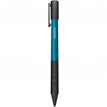 Penna attiva Wacom CS‑600C1B Bamboo Stylus Fineline 2 – punta extra fine 1,9 mm, blu