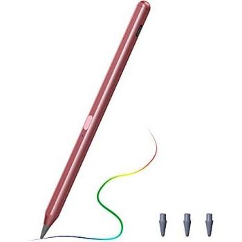 TiMOVO Penna Stilo per Apple iPad (2018-2022) Stilo Pencil 2a Generazione con Palm Rejection Penne Magnetiche ad Alta Precisione per iPad PRO 11/12.9 iPad 9/8/7/6, Air 3/4/5, Mini 6/5, Oro Rosa