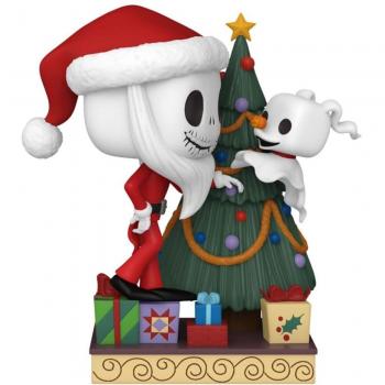 Figura Pop Deluxe Disney Pesadilla Antes de Navidad 30 Aniversario Jack Skellington y Zero