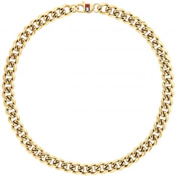 Collar de Cadena Oro Amarillo Tommy Hilfiger Hombre 2790605
