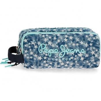 Estuche Denim Star Azul Pepe Jeans para niños