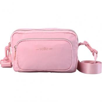 Bolso Funty 2‑en‑1 Rosa Peachskin – Totto