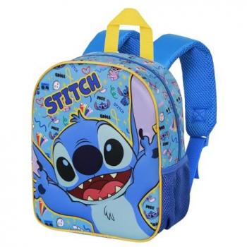 Mochila 3D Lilo y Stitch Azul: ¡Aventura en tu espalda!