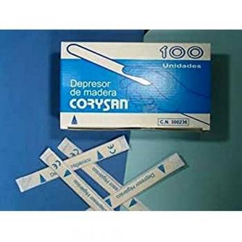 DEPRESORES MADERA INDIVIDUALES 100 UND CORYSAN