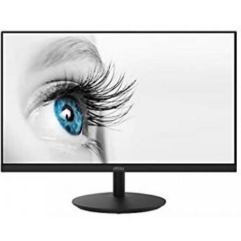 MSI PRO MP242 Monitor Professionale Flat 24”, Display 16:9 Full HD (1920x1080), Frequenza 60Hz, Tempo di risposta 5ms, Pannello IPS antiriflesso, collegamenti 1x HDMI e 1x VGA, VESA 100x100mm standard
