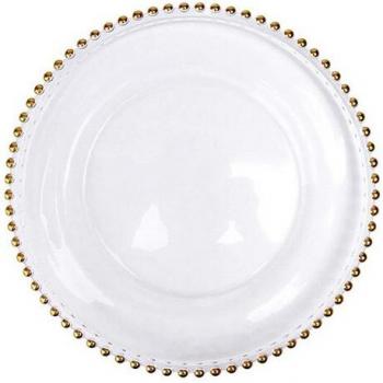 Bandeja Europea de Perlas Transparentes