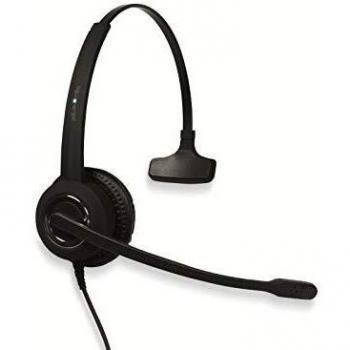 Plusonic 6337-10.1P Telefono Cuffie On Ear via cavo Mono Nero