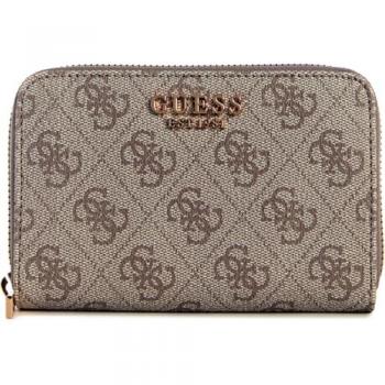 Monedero Guess Zamira Beige Estampado