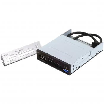 SilverStone Front Panel USB 3.0 3,5 con lettore carte SD e hub multiporta