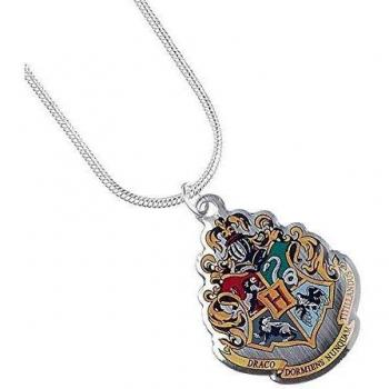 The Carat Shop Harry Potter Collar con Colgante Hogwarts (Hogueras), Plata, Único, 54114
