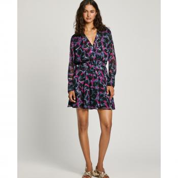 Vestido Cruzado Floral Ada