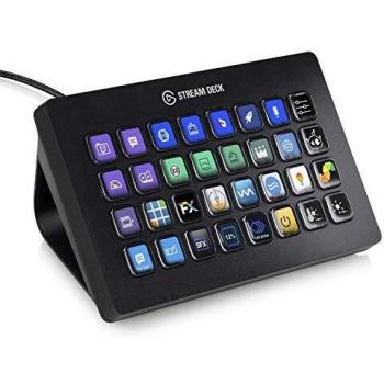 Elgato Stream Deck XL Controller da Studio, 32 Tasti Macro, Nero