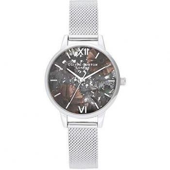 Olivia Burton Reloj Mujer Analogico Cuarzo con Correa de Acero OB16GD23