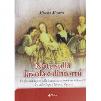 Note sulla favola e dintorni. L'influenza inglese sulla letteratura italiana del Settecento: Alexander Pope e Lorenzo Pignotti