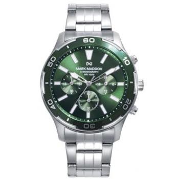 Mark Maddox Reloj de Hombre Mission Acero Verde