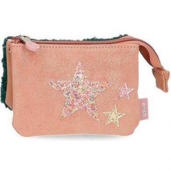 Monedero Enso Shine Stars rosa