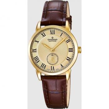 Reloj Candino Mujer C4594 Couple Acero Inoxidable Dorado