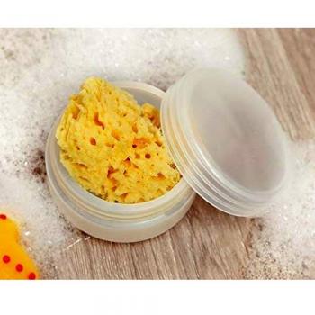 Kiokids Esponja Natural De Canastilla Con Cajita