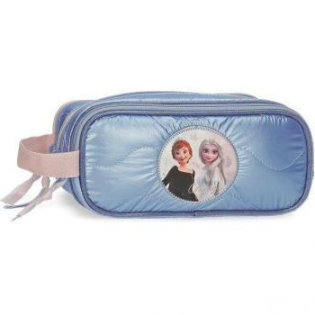 Estuche Frozen Seek Courage azul -22x10x9cm